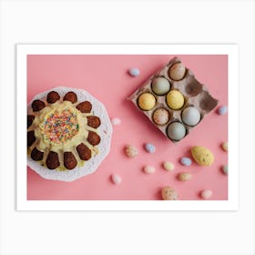 Easter Bundt Cake 8 Art Print