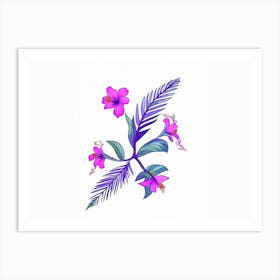 Hibiscus Flower Poster