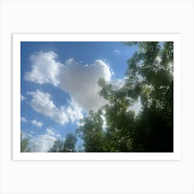 Clouds In The Sky Art Print