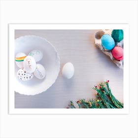 Easter Eggs 444 Art Print