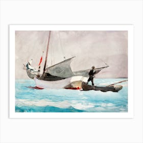 Stowing Sail (1903), Winslow Homer Art Print