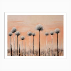 Australian native flowers Art Print