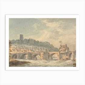 Bridge Over The River Thames Art Print