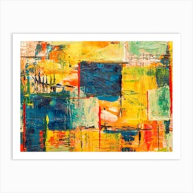 Abstract Painting 103 Art Print