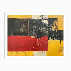 Red And Yellow Art Print