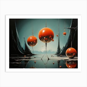 New Year Decoration 2 Art Print