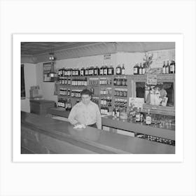 Barkeeper, Penasco, New Mexico By Russell Lee Art Print