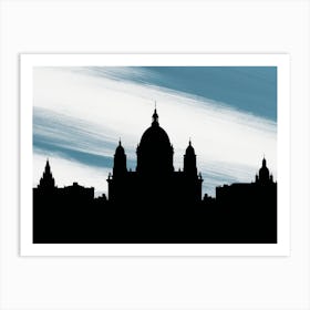 Saint Petersburg Skyline Art Print