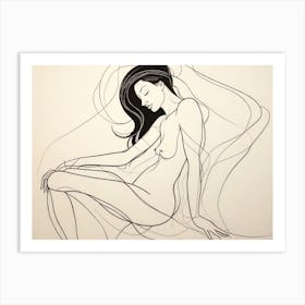 Nude Woman 8 Art Print