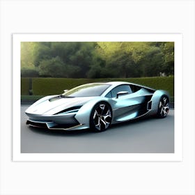 London Motor Show Art Print