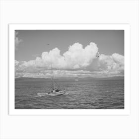 Fishing Boat Coming Into The Columbia River Packing Association Docks, Astoria, Oregon Art Print