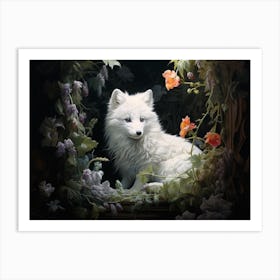 Arctic Fox 1 Art Print
