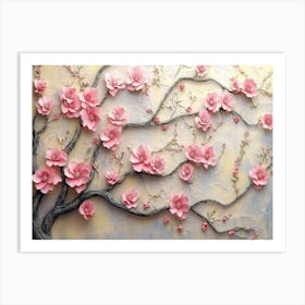 Cherry Blossom Tree 9 Art Print