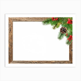 Christmas Frame 5 Art Print