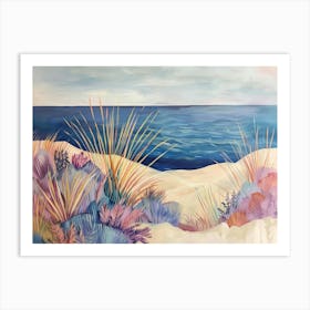 Sand And Sea 3 Art Print