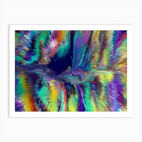 Acrylic Extruded Painting 337 Art Print