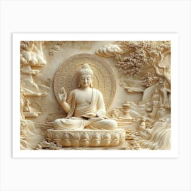 Buddha 2 Art Print