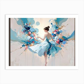 Ballerina Painting 3 Art Print