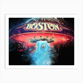 Boston Band Music Art Print