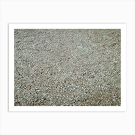 Gravel Texture 1 Art Print