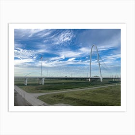 Dallas Bridge Art Print