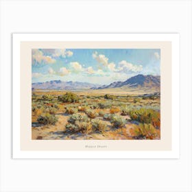 Western Landscapes Mojave Desert Nevada 4 Poster Art Print