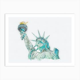 Statue Of Liberty 2 Art Print