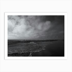 Coastal Black and White Art Print