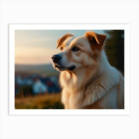 Golden Retriever 3 Art Print