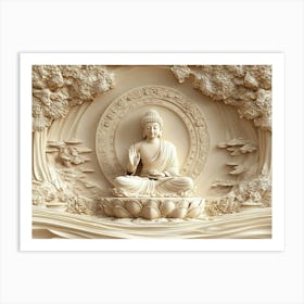 Buddha 8 Art Print