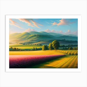 Landscape Painting 183 Art Print