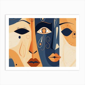 Portrait Of A Woman Art Print