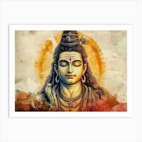 Lord Shiva 2 Art Print