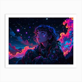 Sky Is Blue Art Print