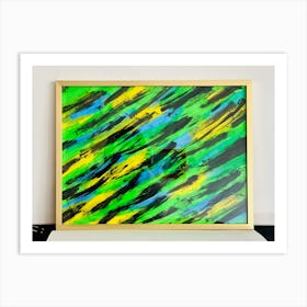 Abstract acrylic Painting £50 Art Print