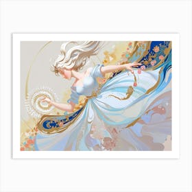 Mermaid 5 Art Print