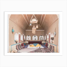 Room In A House In The Desert Art Print