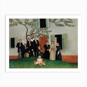 The Family (La Famille), Henri Rousseau Art Print