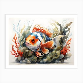 Fish In The Sea Art Print