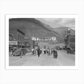 Untitled Photo, Possibly Related To Band And Clowns At Labor Day Celebration, Silverton, Colorado By Art Print