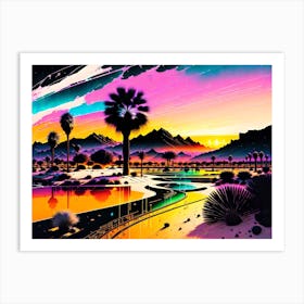 Oasis 3 Art Print