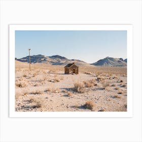 Ghost Town California Art Print