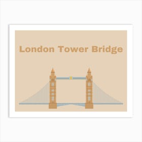 London Tower Bridge Art Print