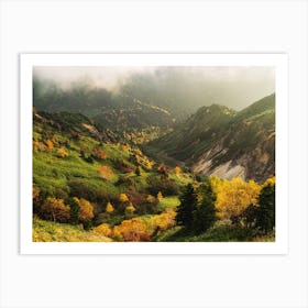 Alpine Autumn Art Print