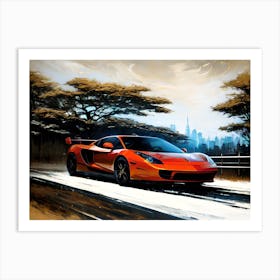 Mclaren F1 5 Art Print