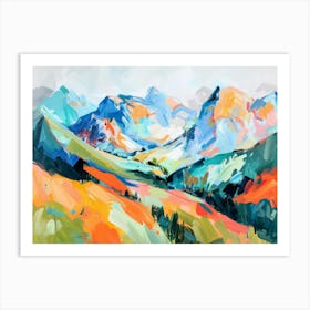 Mountain Landscape 13 Art Print