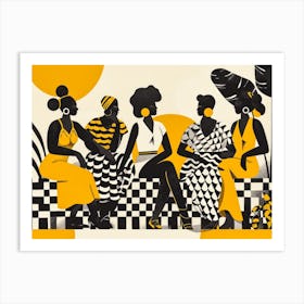 African Women 4 Art Print