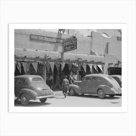 Parade On Fiesta Day, Taos, New Mexico By Russell Lee Art Print