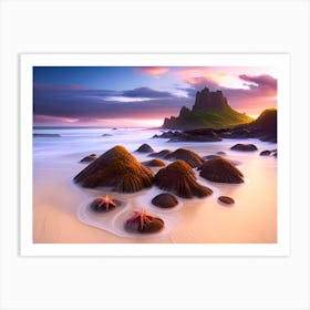 Imagined Beach #3 Art Print