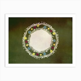 Christmas Wreath Art Print